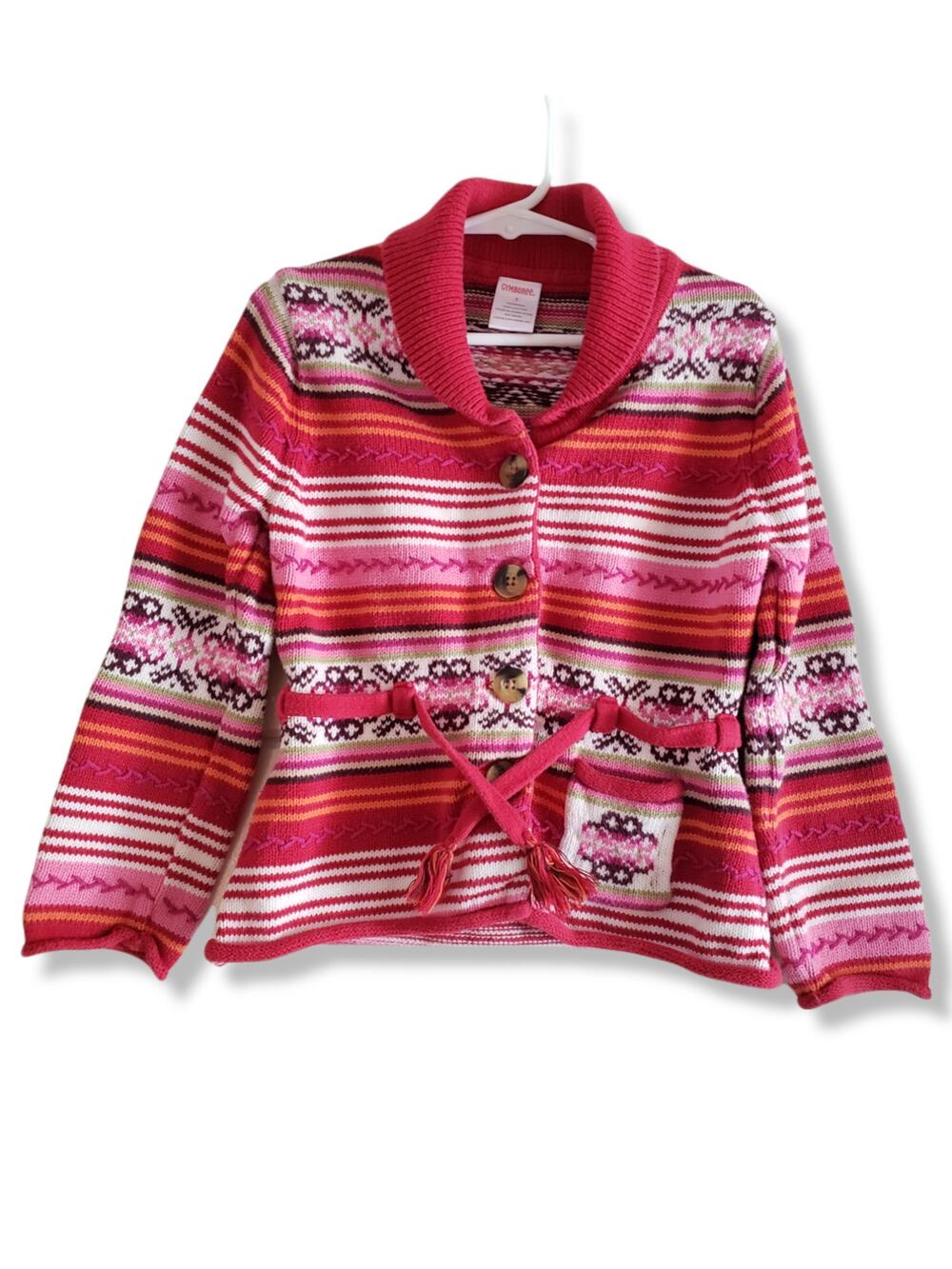 Gymboree Vintage Peruvian Doll 5 Girls Sweater Coat
